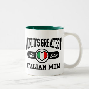 Italian Mum Two-Tone Coffee Mug