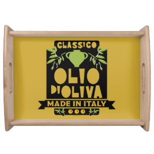  Italian Olive Oil Cooking Serving Tray
