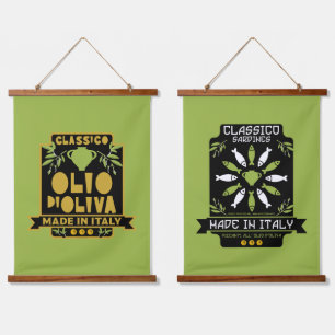  Italian Olive Oil Wall Art