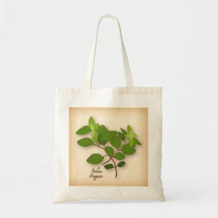 Italian Oregano Herb Tote Bag