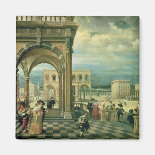 Italian Palace, 1623 Magnet