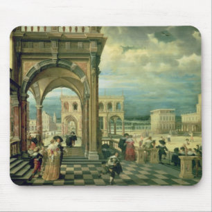 Italian Palace, 1623 Mouse Mat
