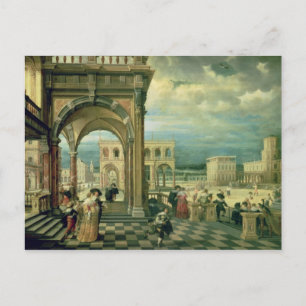 Italian Palace, 1623 Postcard