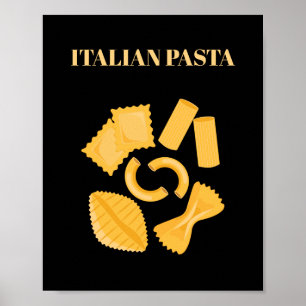 Italian Pasta Poster