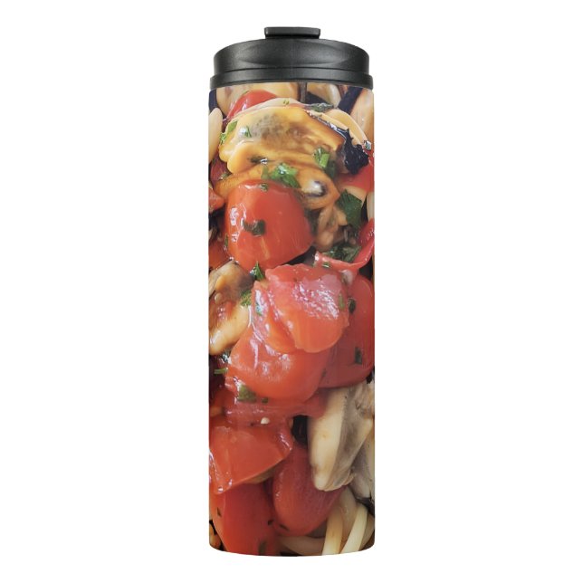 Italian Pasta Thermal Tumbler (Front)
