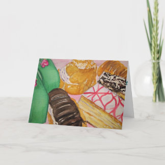 Italian Pastries Holiday Card