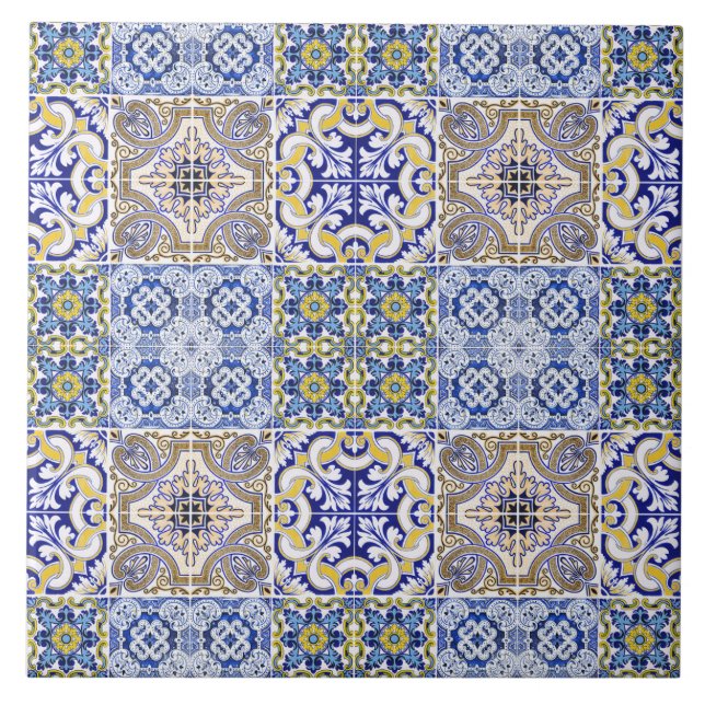 Italian Pattern  Tile (Front)