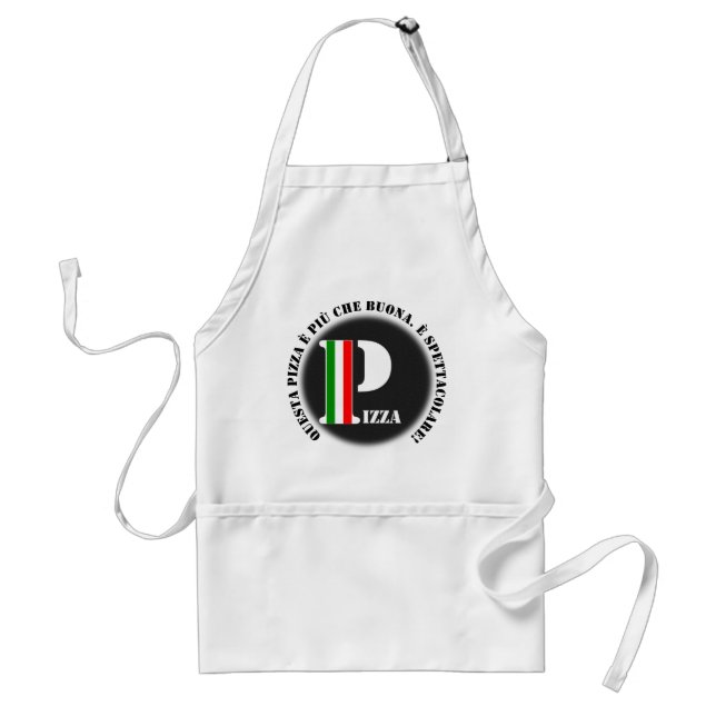 ITALIAN PIZZA CHEFS APRON (Front)
