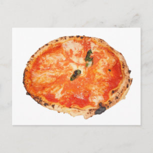 Italian Pizza Margherita Postcard