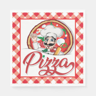 Italian Pizza Napkin