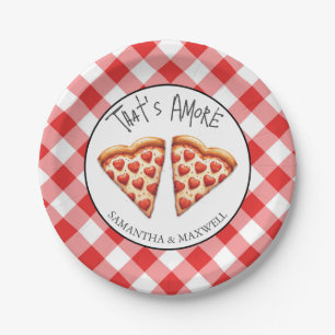 Italian Pizza Party Tableware Paper Plate