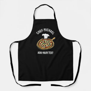 Italian Pizzeria Pizza Kitchen or Restaurant Round Apron