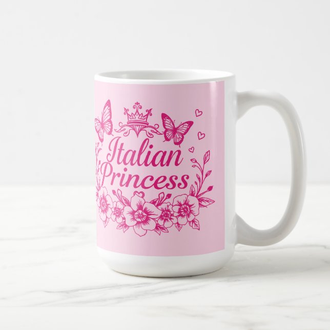 Italian Princess  Coffee Mug (Right)