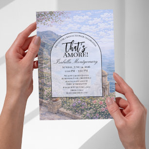 Italian Ravello That’s Amore Bridal Shower Invitation