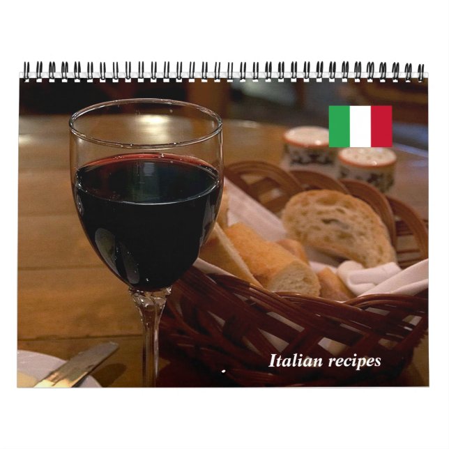Italian recipes Calendar (Cover)