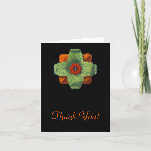 Italian Renaissance Architectural Rosette No. 4 Thank You Card