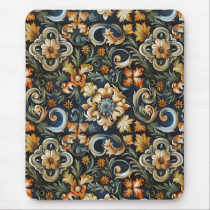 Italian Renaissance in Blue  Mouse Mat