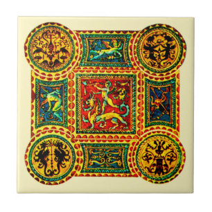 Italian Renaissance motifs Tile