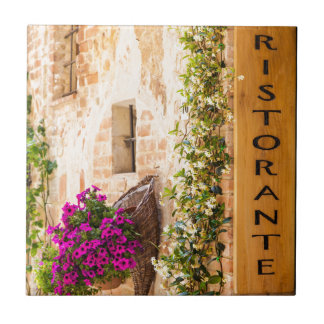 Italian Restaurant Tile