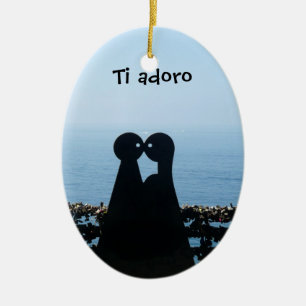 Italian Riviera, Ti Adoro Christmas Ornament