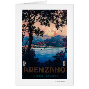Italian Riviera Travel Poster