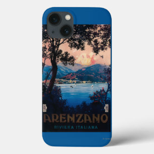 Italian Riviera Travel Poster iPhone 13 Case