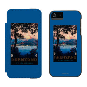 Italian Riviera Travel Poster Incipio Watson™ iPhone 5 Wallet Case