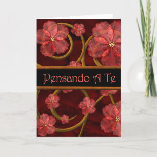 Italian Romance Thinking of you Pensando A Te Card