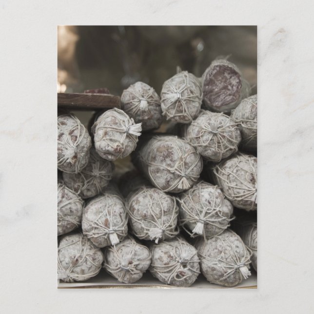 Italian Salami Postcard (Front)