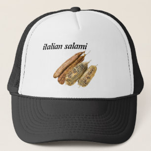 italian salami trucker hat