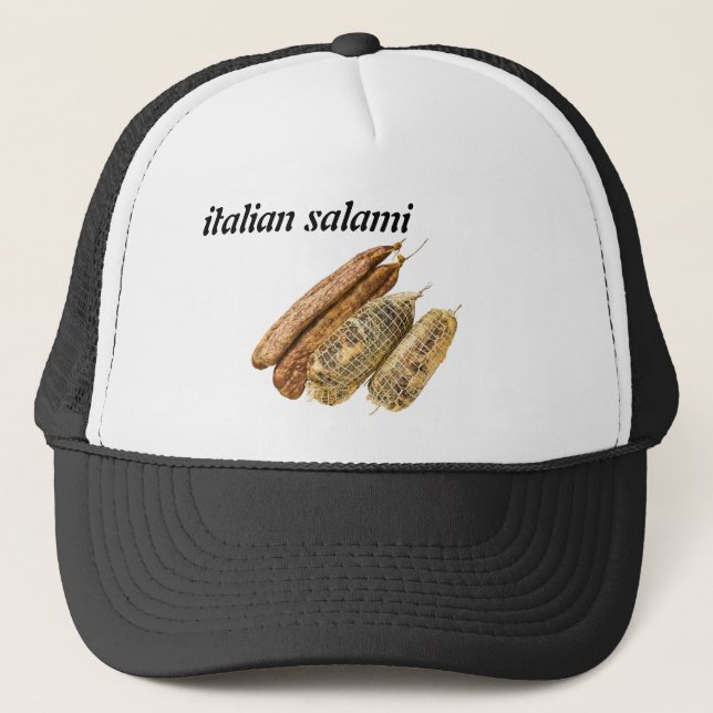 italian salami trucker hat (Front)