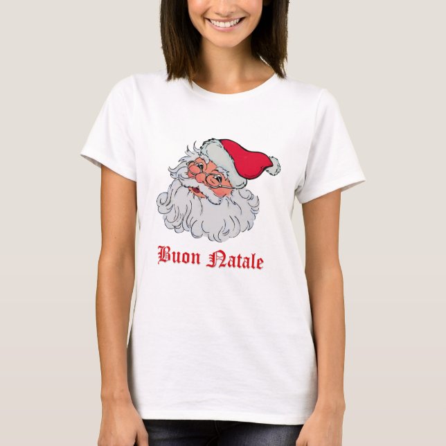 Italian Santa Claus #2 T-Shirt (Front)
