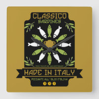 Italian Sardines Art Print Kitchen Gift