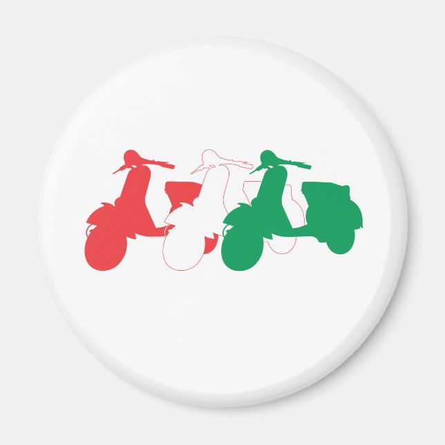 Italian Scooter Magnet (Front)