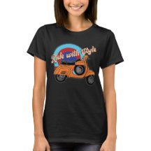 Italian Scooter Shirt | Vintage Style Ride