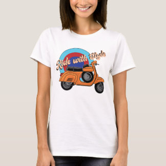 Italian Scooter Shirt | Vintage Style Ride