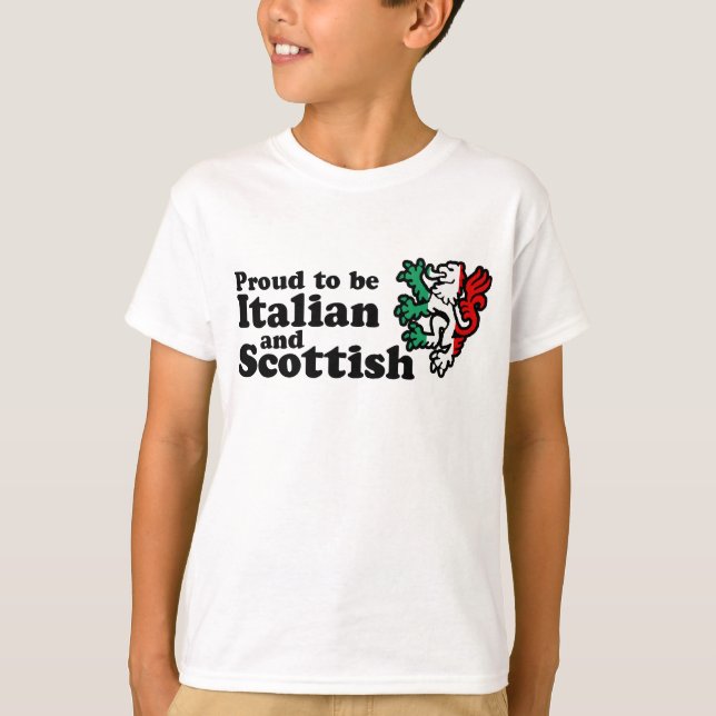 Italian Scottish T-Shirt (Front)