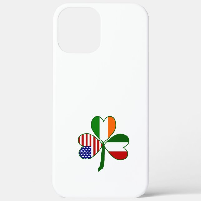 Italian Shamrock Case-Mate iPhone Case (Back)