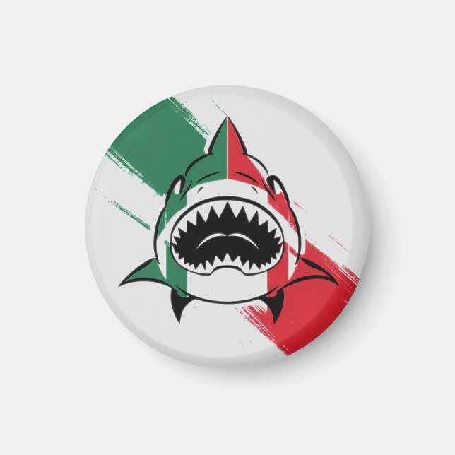 Italian Shark Magnet (Front)