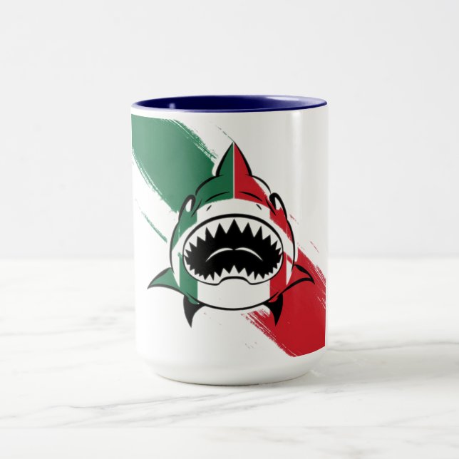 Italian shark  mug (Center)
