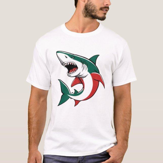 Italian shark T-Shirt (Front)