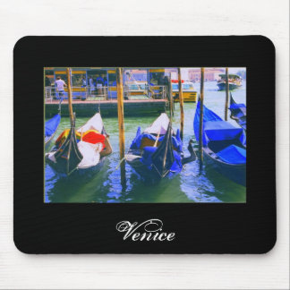 Italian Souvenir Gift Gondolas of Venice Mousepad