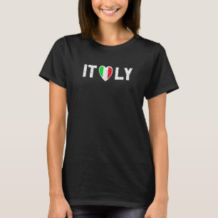Italian Souvenirs Italy Travel Rome Venice Love I T-Shirt