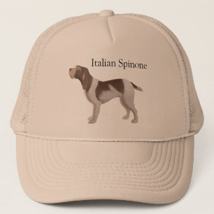 Italian Spinone brown roan hat