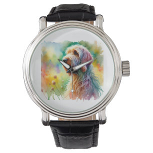 Italian Spinone Dog 260924AREF151 - Watercolor Watch