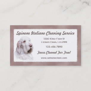 Italian Spinone Italiano Business Card