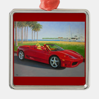 Italian Sports Car ornament