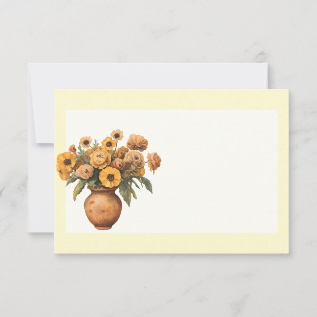 Italian Spring Clipart Card (Front)