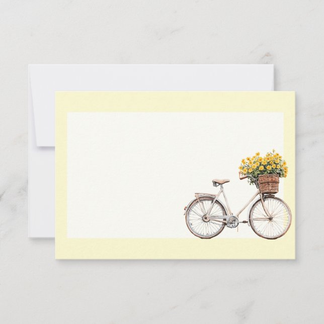 Italian Spring Clipart Card (Front)