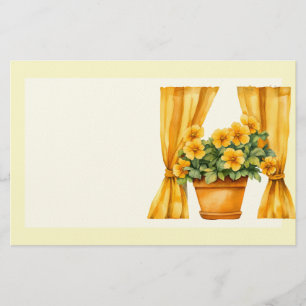 Italian Spring Clipart Stationery